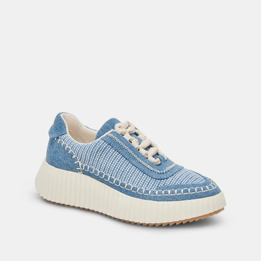 DOLEN SNEAKERS BLUE MULTI DENIM^Dolce Vita Online