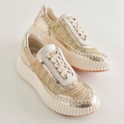 DOLEN SNEAKERS GOLD KNIT^Dolce Vita Online