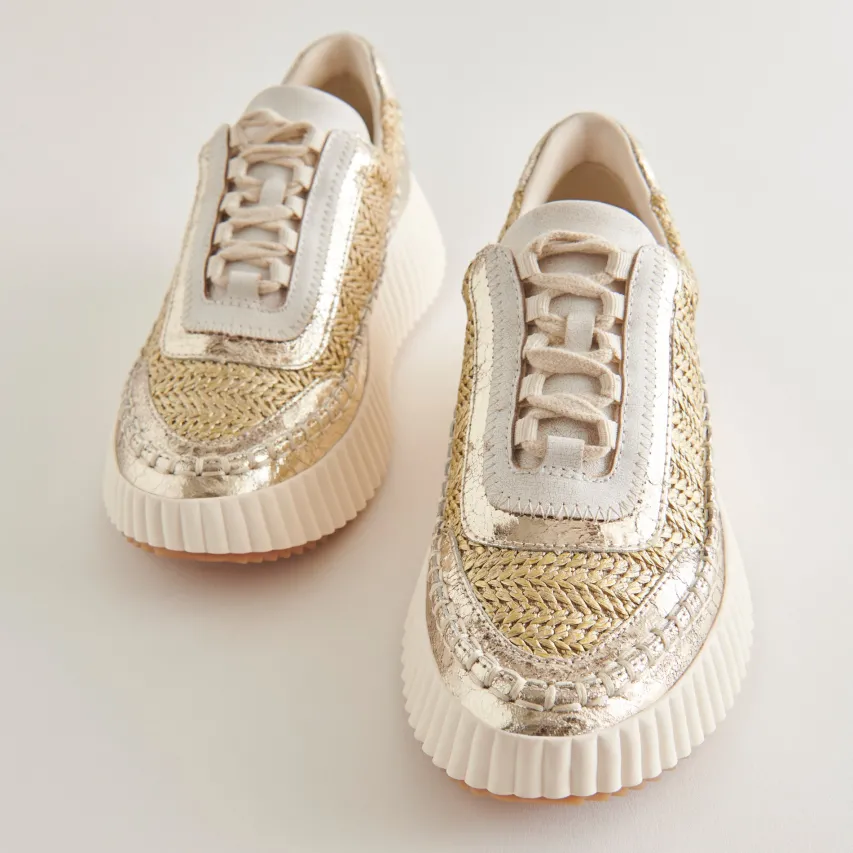 DOLEN SNEAKERS GOLD KNIT^Dolce Vita Online