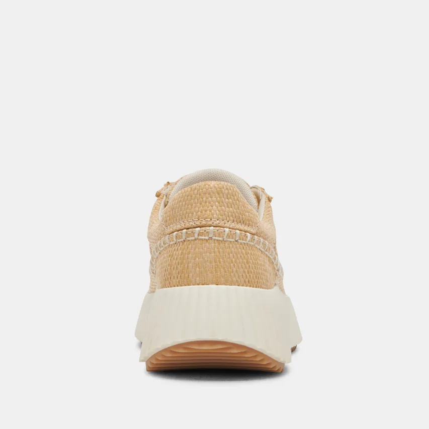 DOLEN SNEAKERS LT NATURAL RAFFIA^Dolce Vita Online