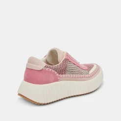 DOLEN SNEAKERS PINK MULTI WOVEN^Dolce Vita Outlet