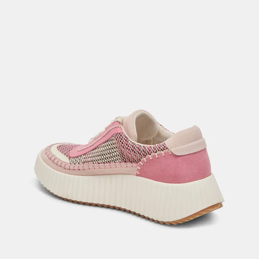 DOLEN SNEAKERS PINK MULTI WOVEN^Dolce Vita Outlet