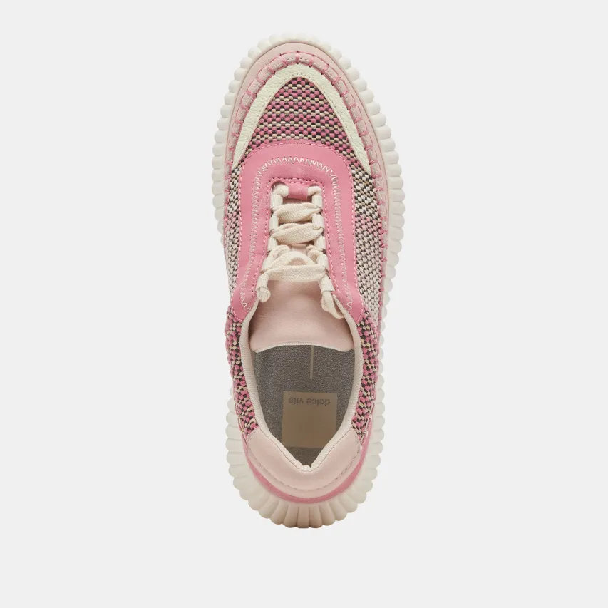 DOLEN SNEAKERS PINK MULTI WOVEN^Dolce Vita Outlet