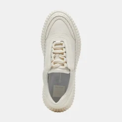 DOLEN SNEAKERS WHITE LEATHER^Dolce Vita Sale