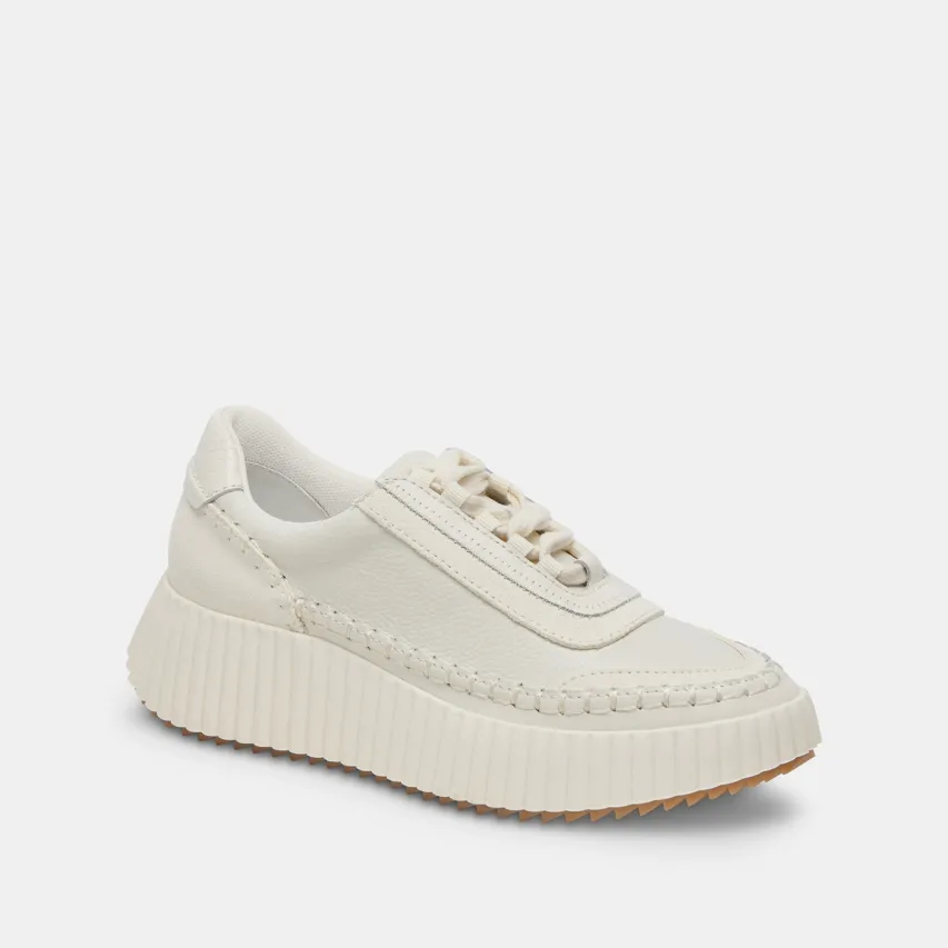 DOLEN SNEAKERS WHITE LEATHER^Dolce Vita Sale