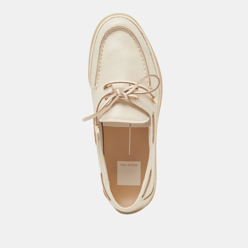 DORIS LOAFERS BONE LEATHER^Dolce Vita Outlet