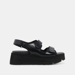 DUBAI SANDALS MIDNIGHT CRINKLE PATENT^Dolce Vita Outlet