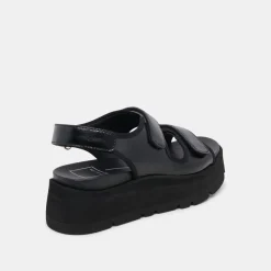 DUBAI SANDALS MIDNIGHT CRINKLE PATENT^Dolce Vita Outlet