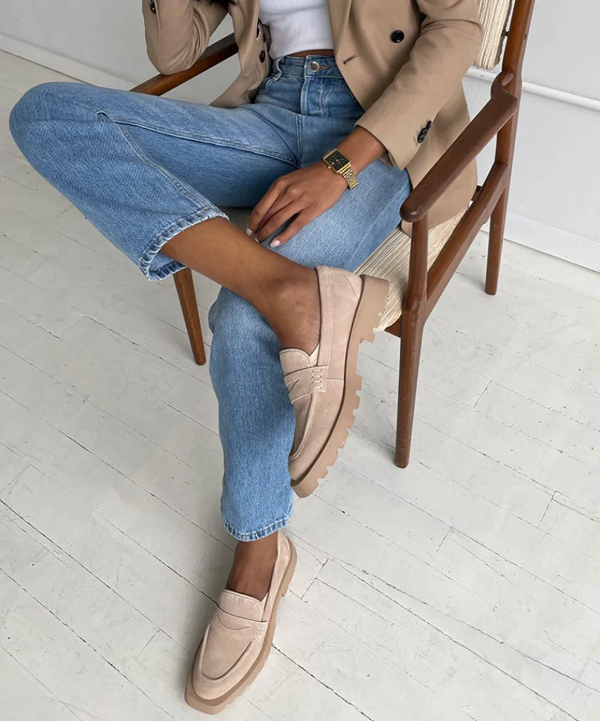 ELIAS FLATS DUNE SUEDE^Dolce Vita Discount