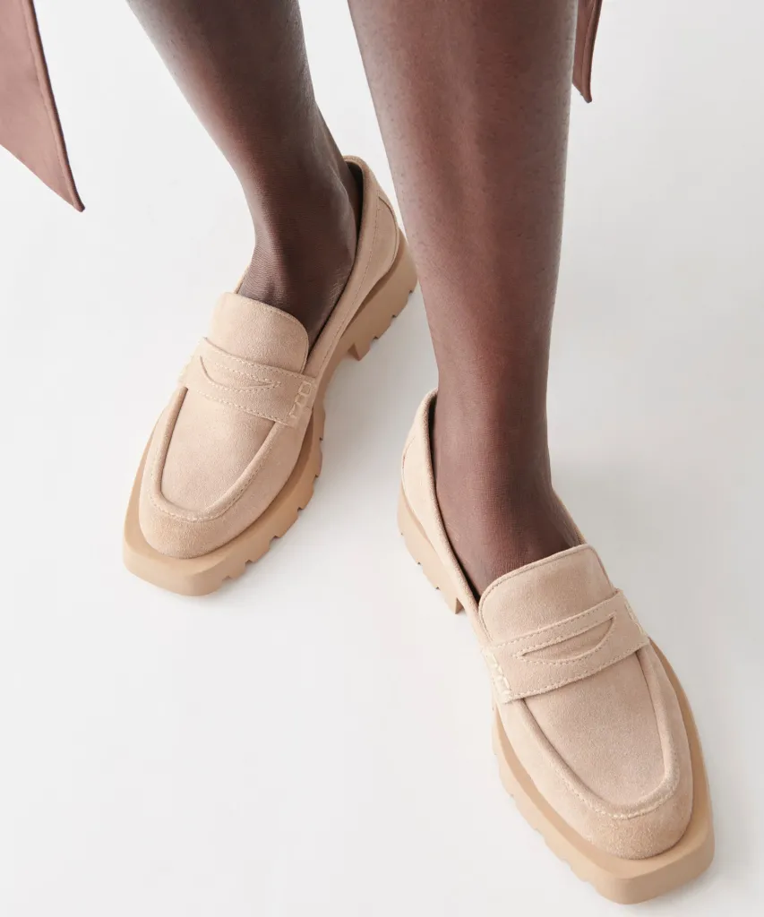 ELIAS FLATS DUNE SUEDE^Dolce Vita Discount
