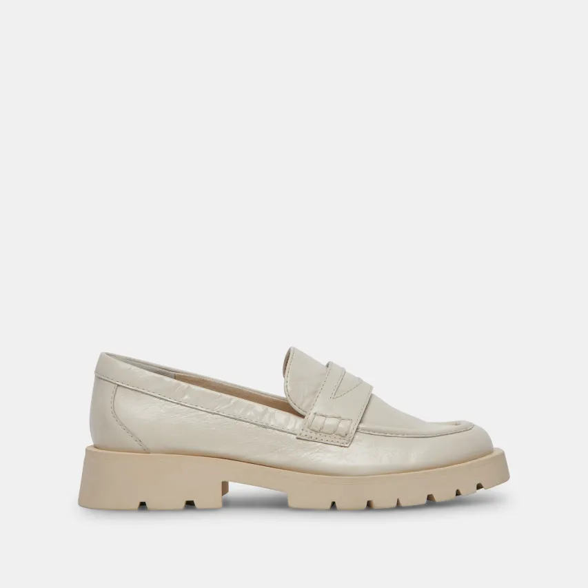 ELIAS FLATS OFF WHITE CRINKLE PATENT^Dolce Vita Discount