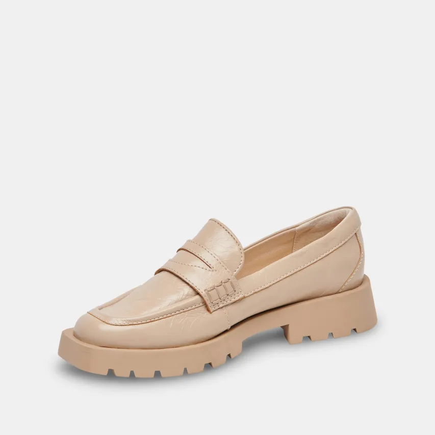 ELIAS FLATS SESAME CRINKLE PATENT^Dolce Vita Hot