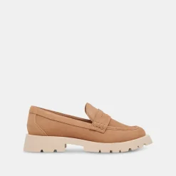 ELIAS FLATS TOFFEE SUEDE^Dolce Vita New