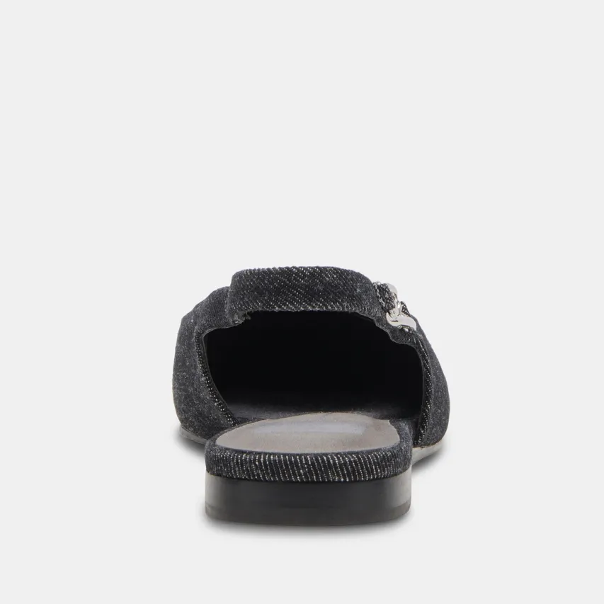 ELLEY FLATS CARBON DENIM^Dolce Vita Best