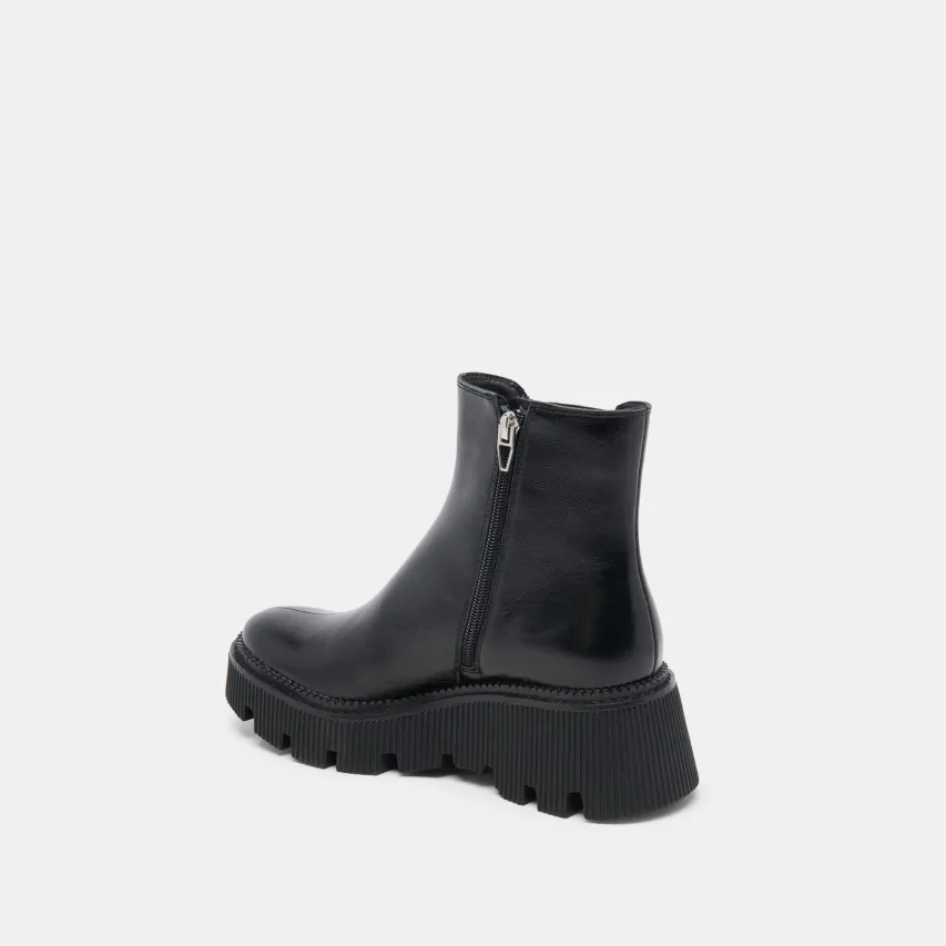 EMMET H2O WIDE BOOTS MIDNIGHT CRINKLE PATENT^Dolce Vita Fashion