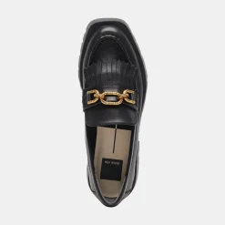 ERNA FLATS BLACK LEATHER^Dolce Vita Sale