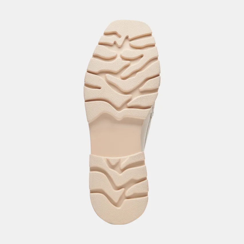 ERNA WIDE FLATS IVORY LEATHER^Dolce Vita Discount