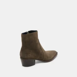 FAHARI H2O BOOTIES ARMY SUEDE^Dolce Vita Fashion