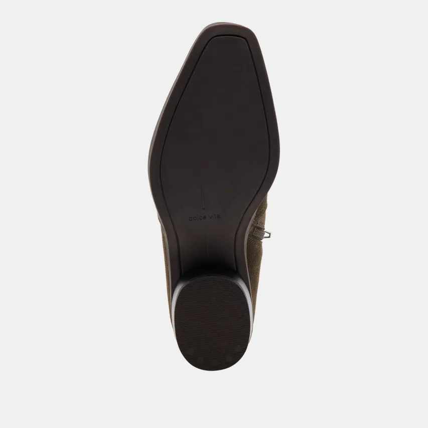 FAHARI H2O BOOTIES ARMY SUEDE^Dolce Vita Fashion