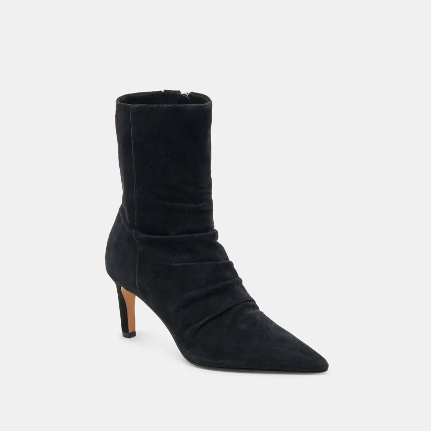 FERNLY WIDE CALF BOOTS ONYX SUEDE^Dolce Vita Hot