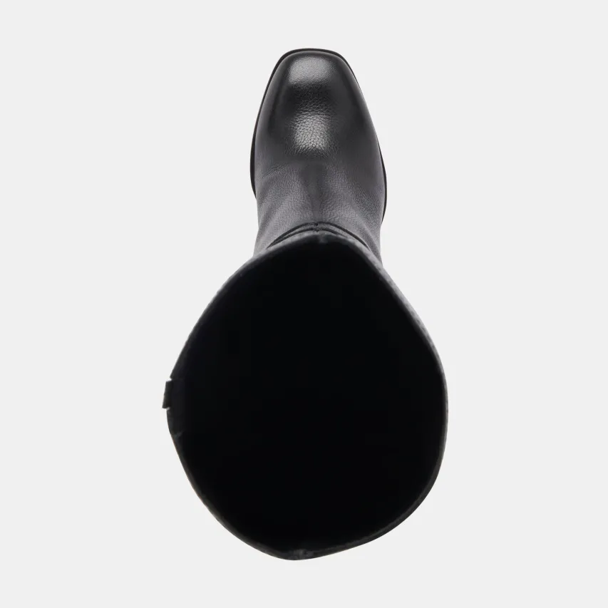 FYNN BOOTS ONYX LEATHER^Dolce Vita Hot