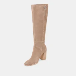 FYNN WIDE CALF BOOTS TRUFFLE SUEDE^Dolce Vita Best