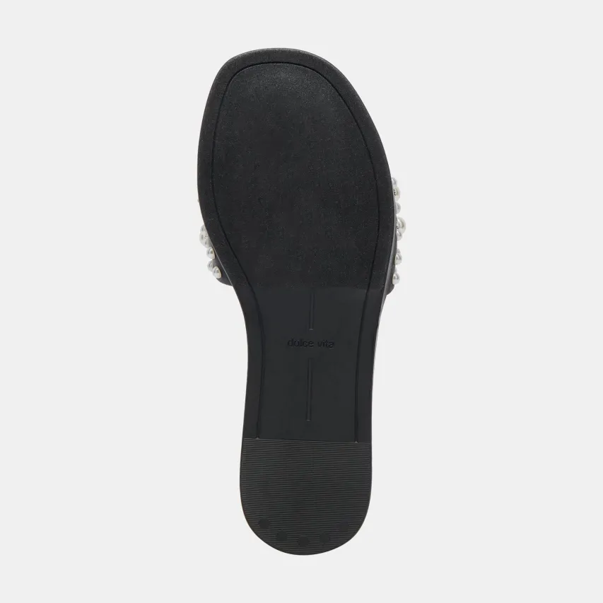 GABBI PEARL SANDALS BLACK PEARLS^Dolce Vita Hot
