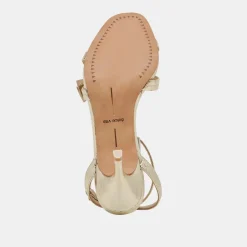 GALOR HEELS GOLD DISTRESSED LEATHER^Dolce Vita Hot