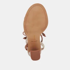 GAZELE HEELS TAN MULTI LEATHER^Dolce Vita Outlet
