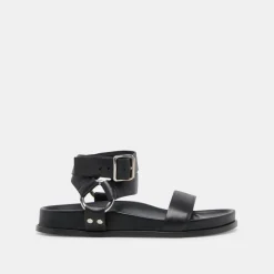 GILDA SANDALS BLACK LEATHER^Dolce Vita Outlet