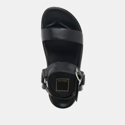 GILDA SANDALS BLACK LEATHER^Dolce Vita Outlet