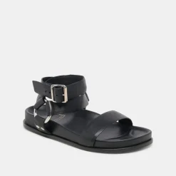 GILDA SANDALS BLACK LEATHER^Dolce Vita Outlet