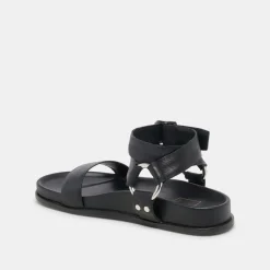 GILDA SANDALS BLACK LEATHER^Dolce Vita Outlet