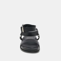 GILDA SANDALS BLACK LEATHER^Dolce Vita Outlet