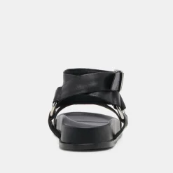 GILDA SANDALS BLACK LEATHER^Dolce Vita Outlet