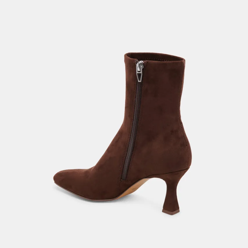 GLAMOR BOOTS DK BROWN STELLA SUEDE^Dolce Vita Best