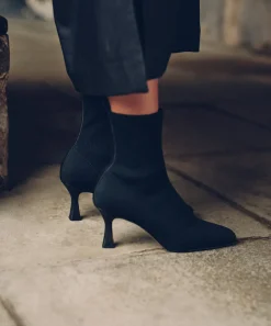 GLAMOR KNIT BOOTS BLACK KNIT^Dolce Vita Clearance