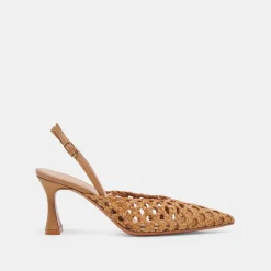 GLORIA HEELS NATURAL WOVEN^Dolce Vita Hot