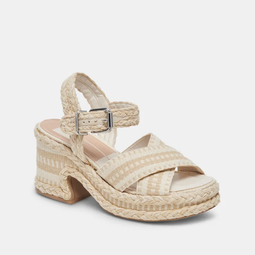 GRAYCE HEELS NATURAL MULTI WOVEN^Dolce Vita Online