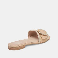 GRECIA SANDALS LT NATURAL RAFFIA^Dolce Vita New