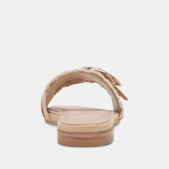GRECIA SANDALS LT NATURAL RAFFIA^Dolce Vita New