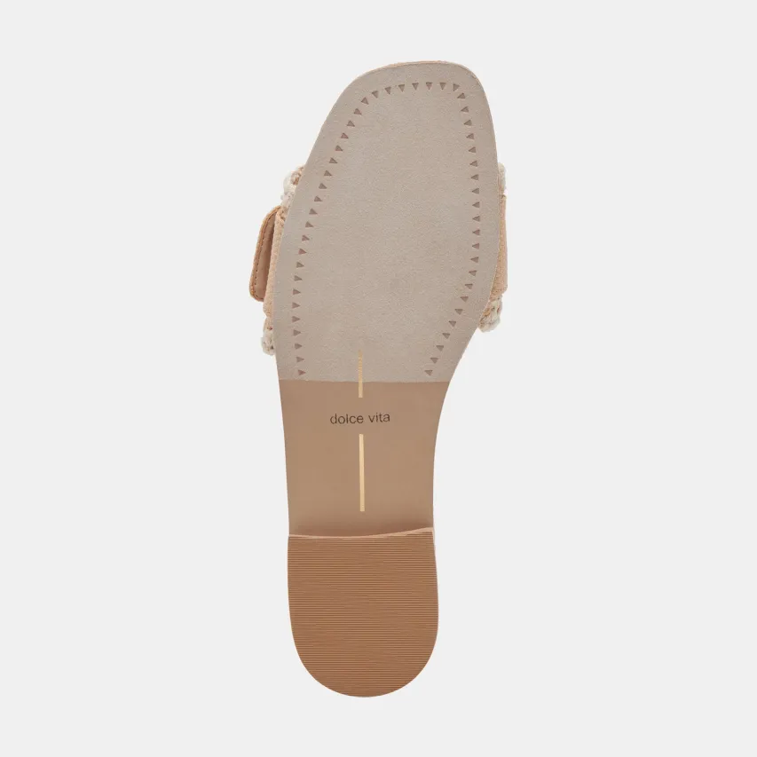 GRECIA SANDALS LT NATURAL RAFFIA^Dolce Vita New