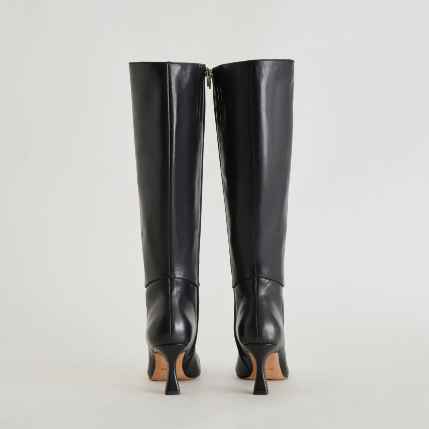 GYRA BOOTS BLACK LEATHER^Dolce Vita Sale