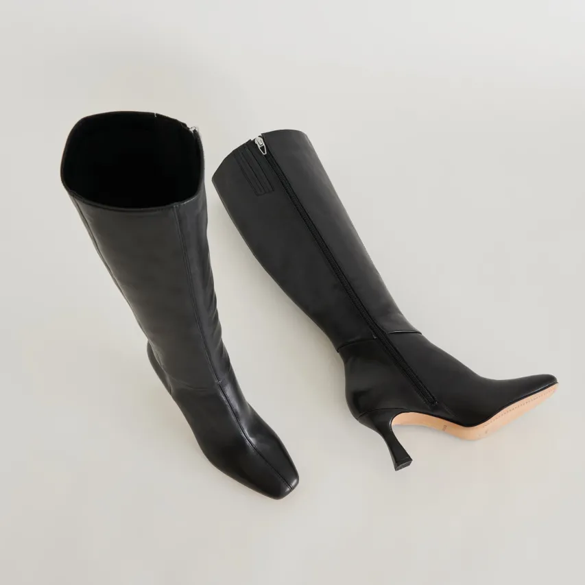 GYRA BOOTS BLACK LEATHER^Dolce Vita Sale