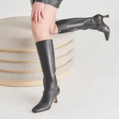 GYRA BOOTS BLACK LEATHER^Dolce Vita Sale