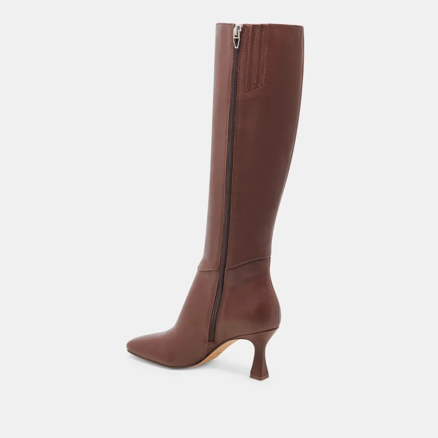 GYRA BOOTS CHOCOLATE LEATHER^Dolce Vita Discount