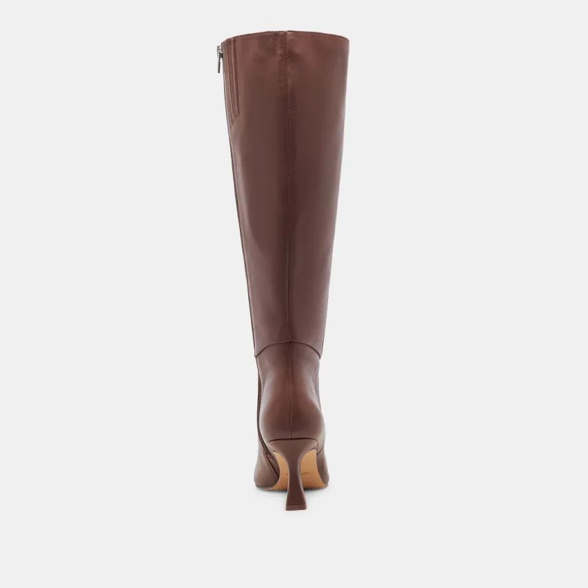 GYRA BOOTS CHOCOLATE LEATHER^Dolce Vita Discount