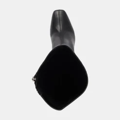 GYRA WIDE CALF BOOTS BLACK LEATHER^Dolce Vita Outlet