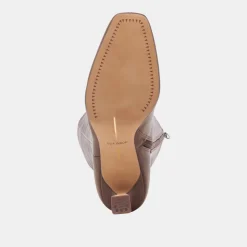 GYRA WIDE CALF BOOTS CHOCOLATE LEATHER^Dolce Vita Fashion