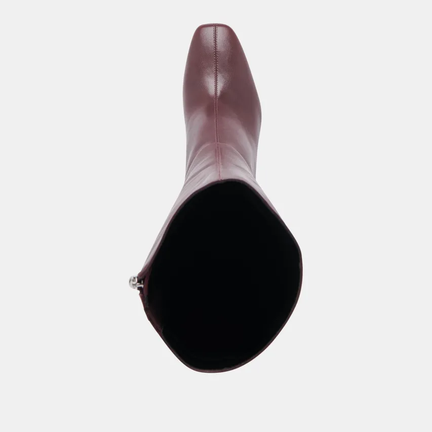 GYRA WIDE CALF BOOTS WINE LEATHER^Dolce Vita Sale